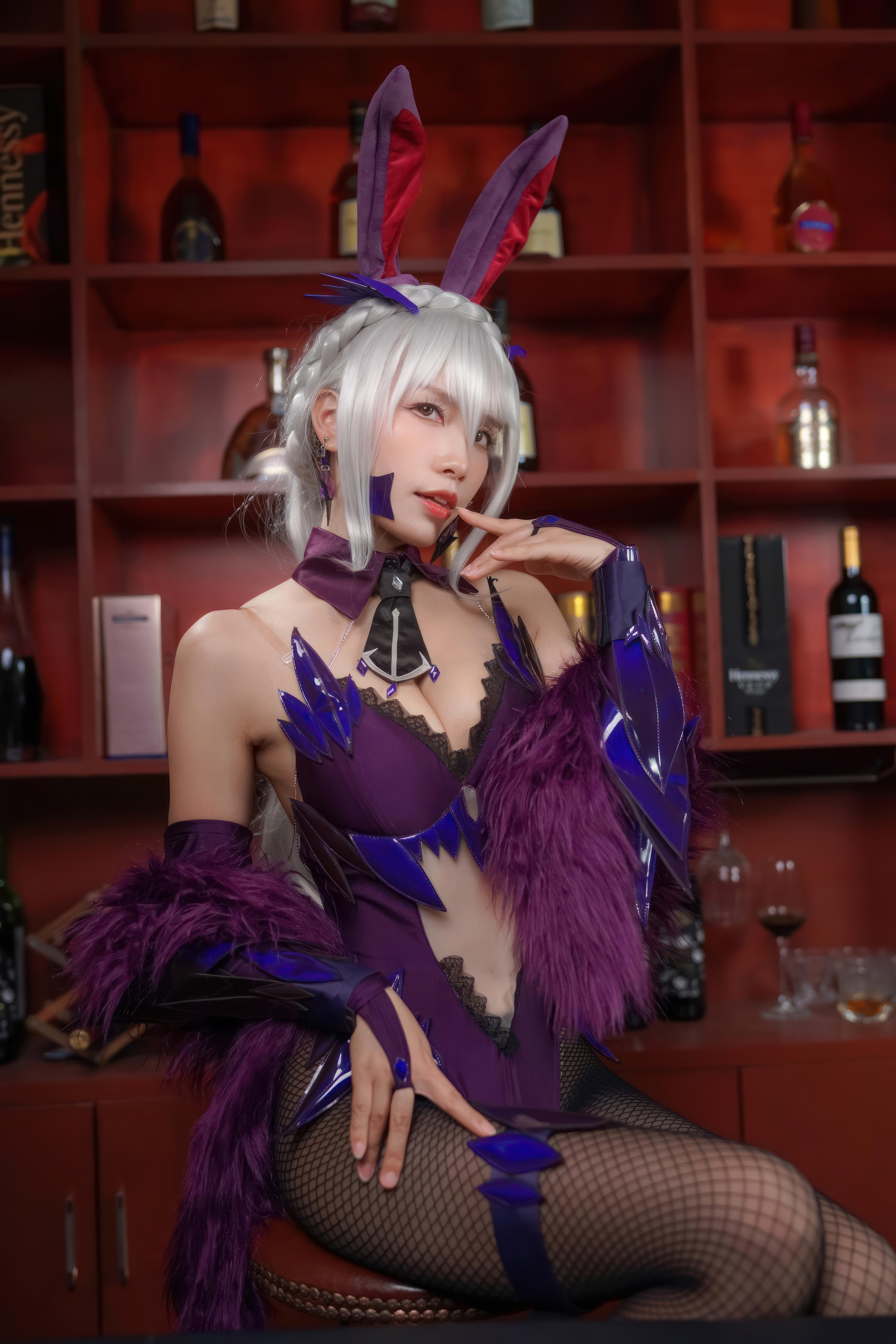 Neko-薇薇 - NO.016 FGO 黑枪呆兔女郎[18P]-XikXak